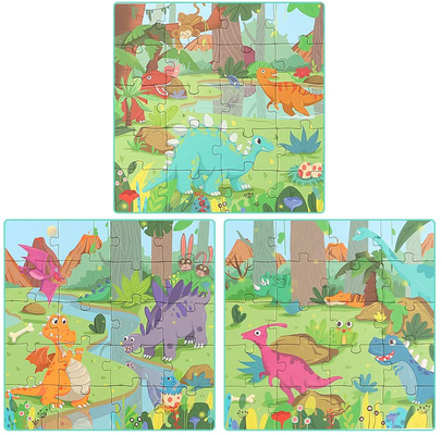 4-8 युगों के लिए बच्चों के शैक्षिक खिलौना कस्टम चुंबकीय आरा पहेलियाँ संयोजन पुस्तक