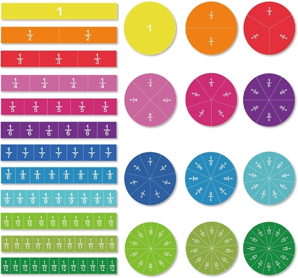 चुंबकीय टाइल सर्किल अंश 156 टुकड़े 12 रंग कोडिंग गिनती और गणित खिलौने सेट करें: