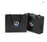 निजीकृत लोगो के साथ उपहार खरीदारी के लिए पुनर्नवीनीकरण चमकदार पेपर मर्चेंडाइज बैग