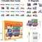 पूर्वस्कूली बच्चे चुंबकीय आरा पहेली खिलौने इंजीनियरिंग वाहन उम्र 4-8 40Pcs . के लिए